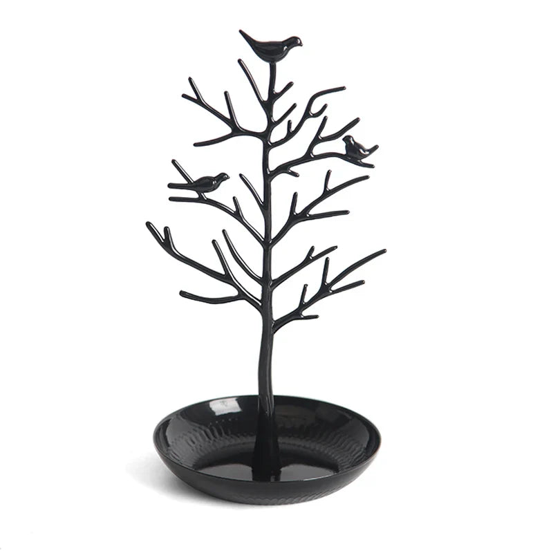 Porte-bijoux arbre noir