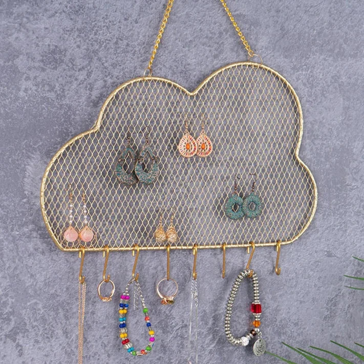 Porte Bijoux Mural Nuage mur