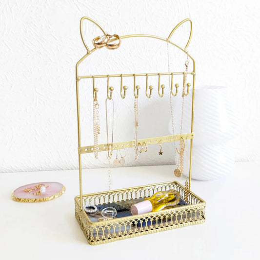 Présentoir bijoux chat