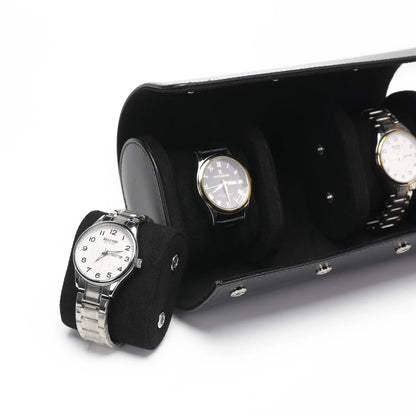 Caja de Relojes de Viaje – 3 Compartimentos