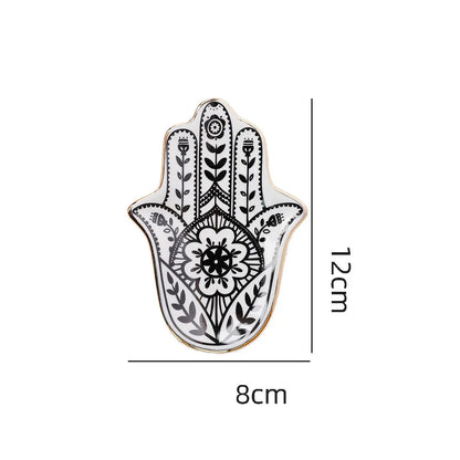 Vacía Bolsillos Mano de Fátima de Cerámica
