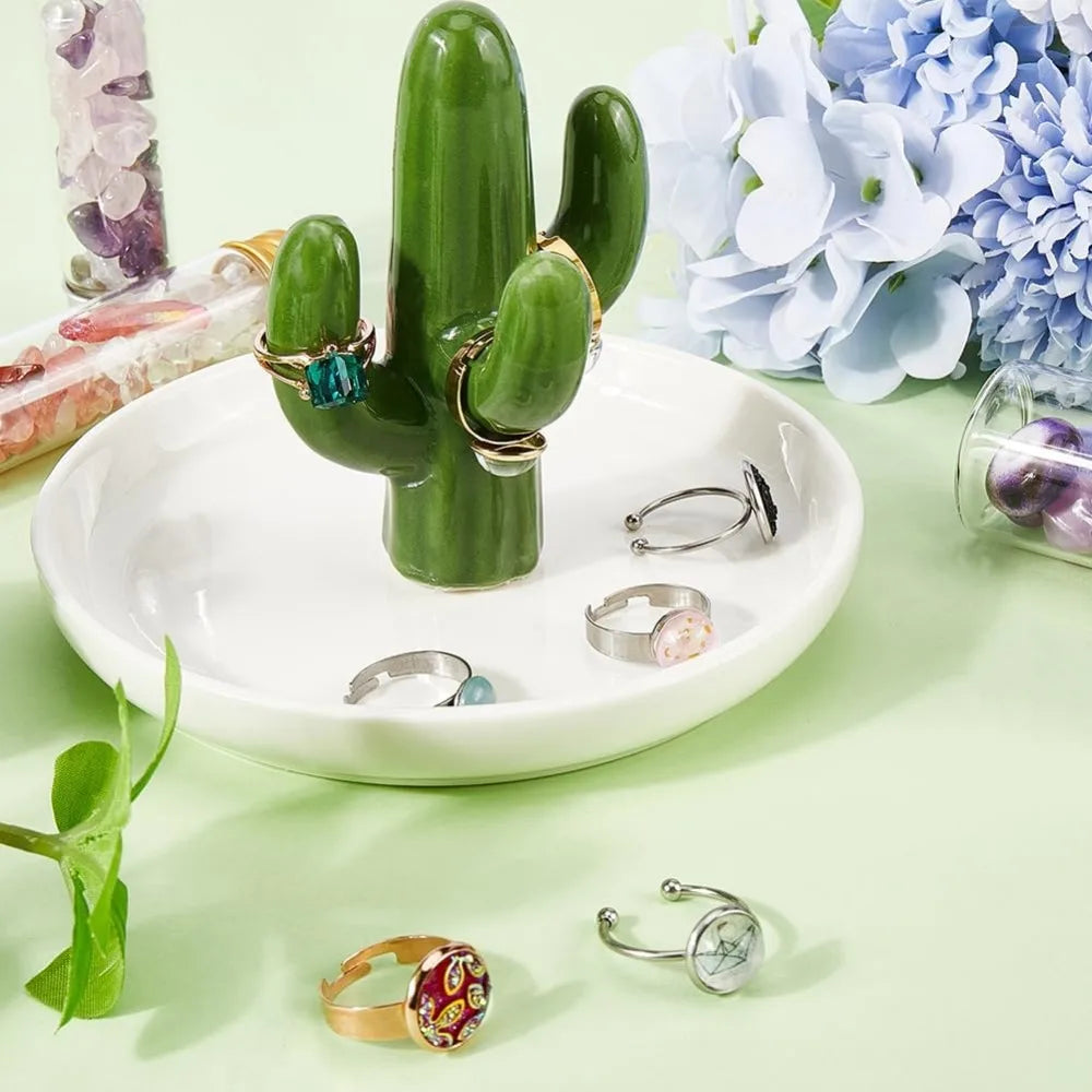 Vacía Bolsillos Cactus de Cerámica