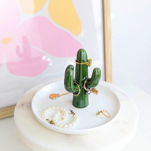 Vide-Poche Cactus en Céramique