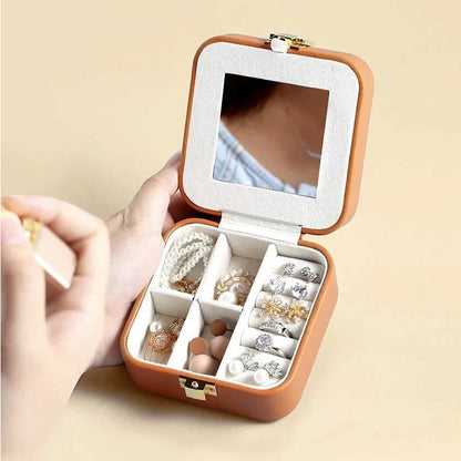 Caja Joyero Pequeña con Espejo