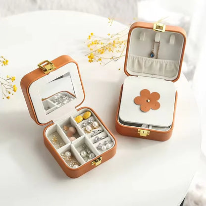 Petite Boîte à Bijoux avec Miroir